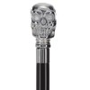 Royal RC Canes Premium Brass Chrome Skull Handle Walking Cane