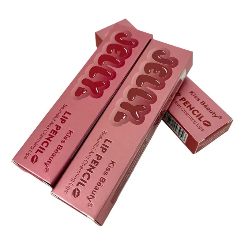Set De 8 Labiales Lipstick Oil Click Hidratantes Con Brillo