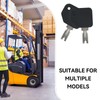 5 Pack Universal Ignition Key - Fits Forklifts with Key