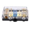 Fuse Holder, 1 in 3 Ways 24V 60A Car Stereo