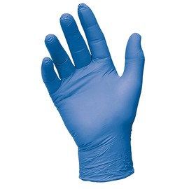 QNP Supplies 100Pcs Powder Free Nitrile Gloves, 3.5 Mil Thick Disposable, Purple, Non-Sterile, Ambidextrous, Multi-Purpose.(Medium)