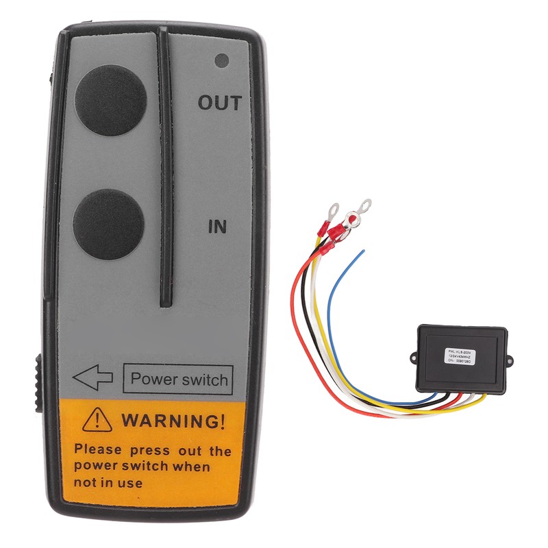 Universal Wireless Winch Remote Control Switch Electric Winch Controller with