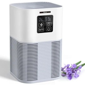 AMEIFU Quiet Air Purifier for Bedroom Home Office, Hepa Air Filtre with Aromatherapy