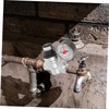 Operitacx Einstellbarer Wasserdruckregler Messing Für Wohnmobile Kompakter Druckminderer Mit Manometer