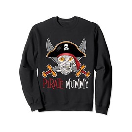 Pirate Mummy Spooky Costume Decoration Halloween Sweatshirt