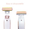 4PCS Shaver Replacement Heads Compatible with Perfect Finishing Touch Flawless