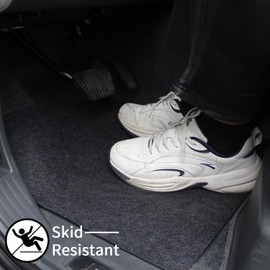 Disposable Car Floor Mats, 30 Pack Disposable Car Floor Mat, Protective Auto Floor Mats, Vehicle Floor Carpet Protector Floormat Covers, Helps with The Cleanliness of The car （Grey