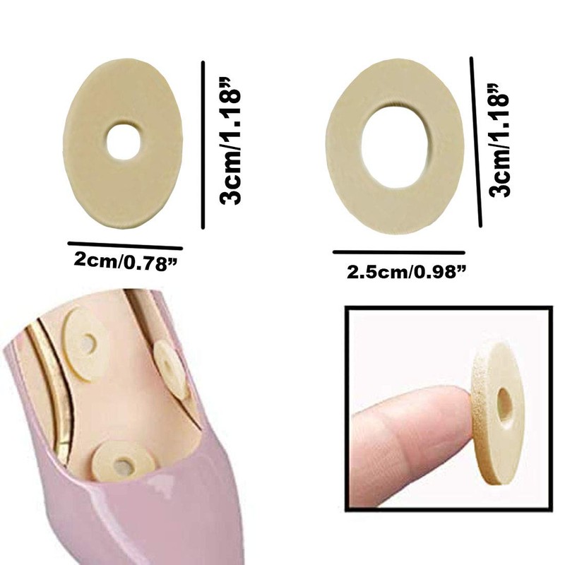 Mcvcoyh 72 Pads Soft Callus Cushions Pads Toe and Foot