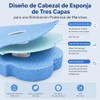 Cepillo de Inodoro Desechable, 30 Cabezales Repuesto Soporte, Escobilla para