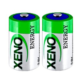 （2-Pack XL-205F D Std 3.6v Lithium Thionyl Chloride Battery for Xeno Energy XL-205F Battery (19000MAH)