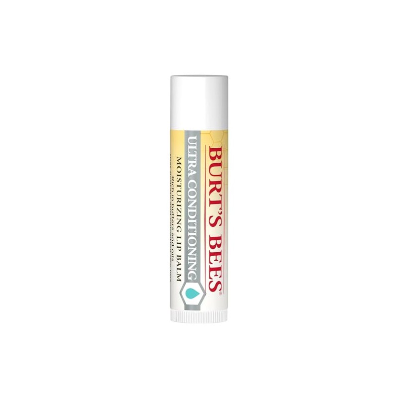 Burt's Bees Bálsamo labial, ultra acondicionador con mantequilla Kokum, 0.15