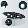 TUSDAR Headlight Assembly Set Fit for 2002-2004 Toyota Camry LE