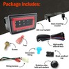 GAZOZ PERFORMANCE F1 Clear Lens LED Rear Fog Light Kit