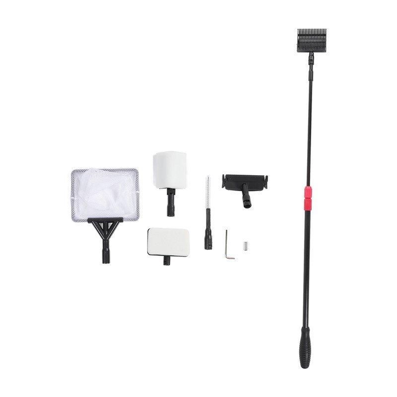 6 in 1 Aquarium Cleaning Kit Multifunction Replaceable Durable Fish