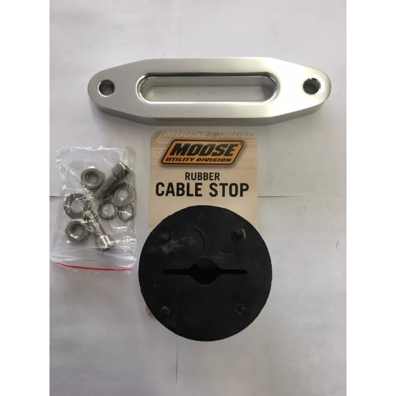 Falcon aluminum hawse fairlead And Rubber Cable Stop ATV/UTV,