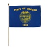 Oregon 12x18in Stick Flag - 1 dozen pack