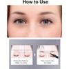 Regla para cejas de acero inoxidable herramienta posicionamiento ajustable microblading