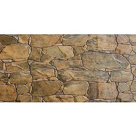 AWERT Stone Aquarium Background Rocky Fish Tank Background Rock Terrarium Background Durable Polyester Background