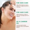 Pure Organic Rosehip Seed Oil for Face 4oz/118ml, USDA Certified