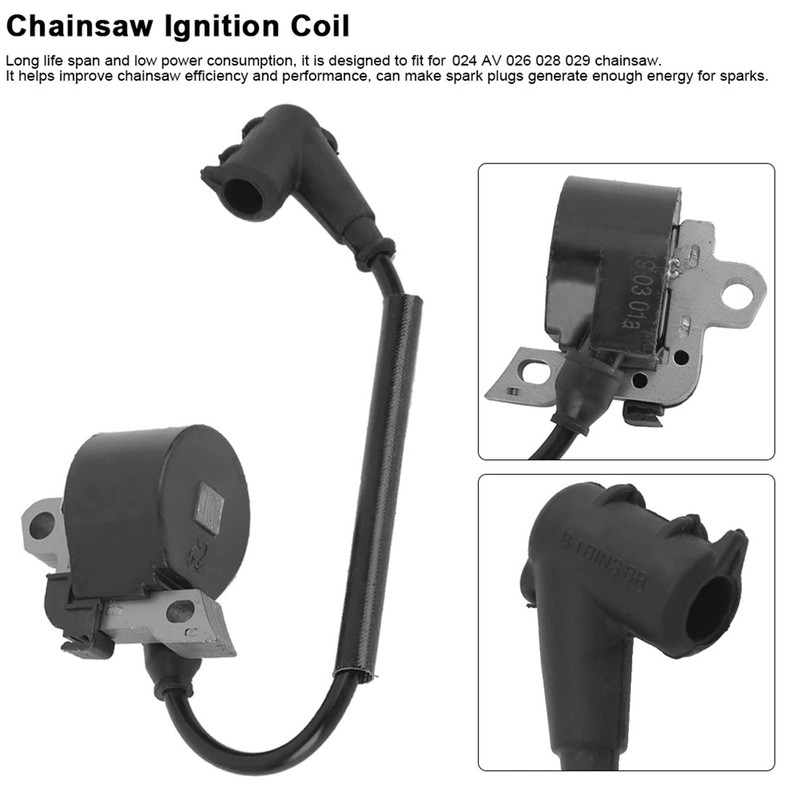 Chainsaw Ignition Coil for Stihl 024 AV 026 028 029,