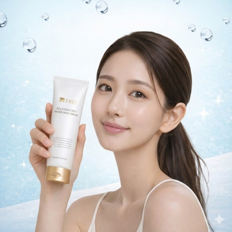 Emtree Gold Diamond Water Drop Moisture Cream 120ml Inner Moisturizing