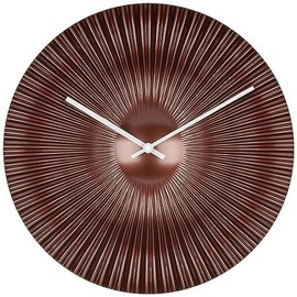 TFA Dostmann Designer Rococo 60.3520.51 Radio-Controlled Wall Clock Elegant Modern Dial Retro Glamour Radio-Controlled Clock Copper