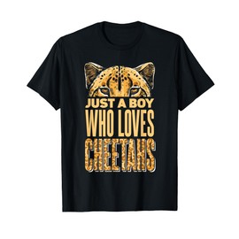 Wildlife Leopard Cheetah Boys T-Shirt