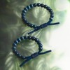 Rastaclat Beaded Bracelet for Men and Women - Courageous Blue