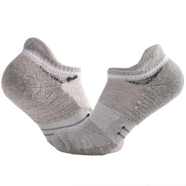Dress Cici Cotton Cushion Ankle Training Socks with Tab for Men Small Size (6 Pack: 3 Dark Grey+3 Light Grey), Asia Size S