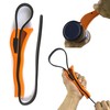 1 Rubber Strap Wrench Hand Heavy Duty Adjustable Lid Oil