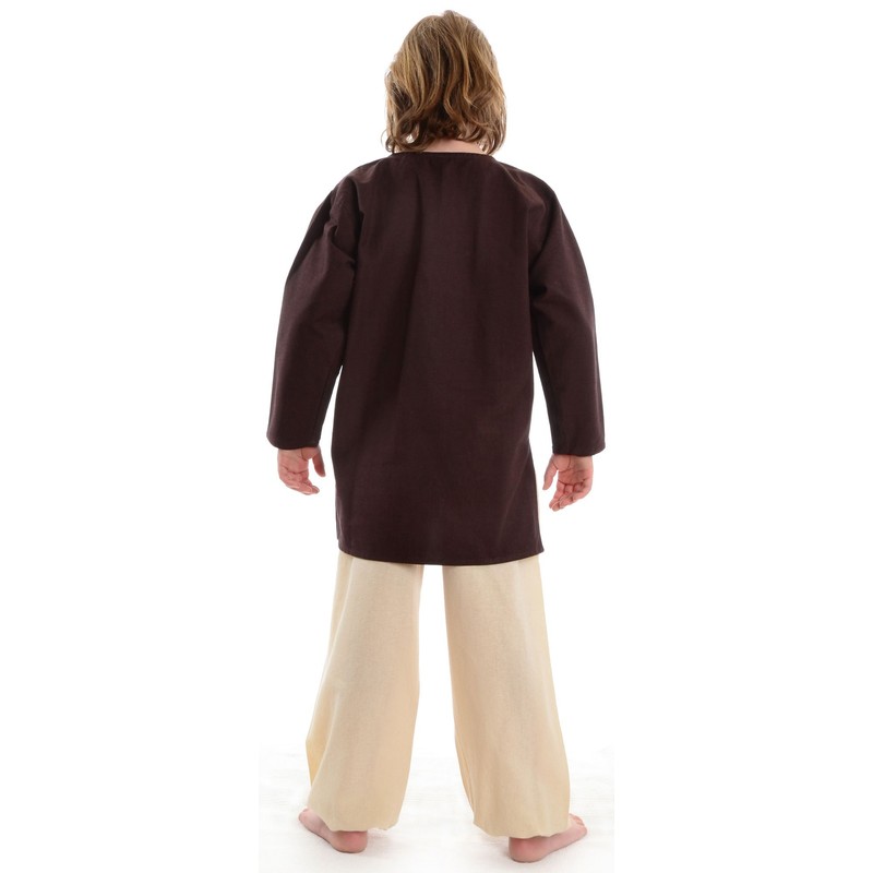 HEMAD Medieval Tunic, Children's Tunic, Red, Blue, Green, Brown, Beige,