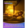 JandCase Sleep Light Bulb, Amber Light Bulbs for Sleep Therapy,