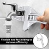 AKSIQIOL Adjustable Wrench,Adjustable Thin & Extra Wide Wrench,Aluminum Alloy Set,Lightweight