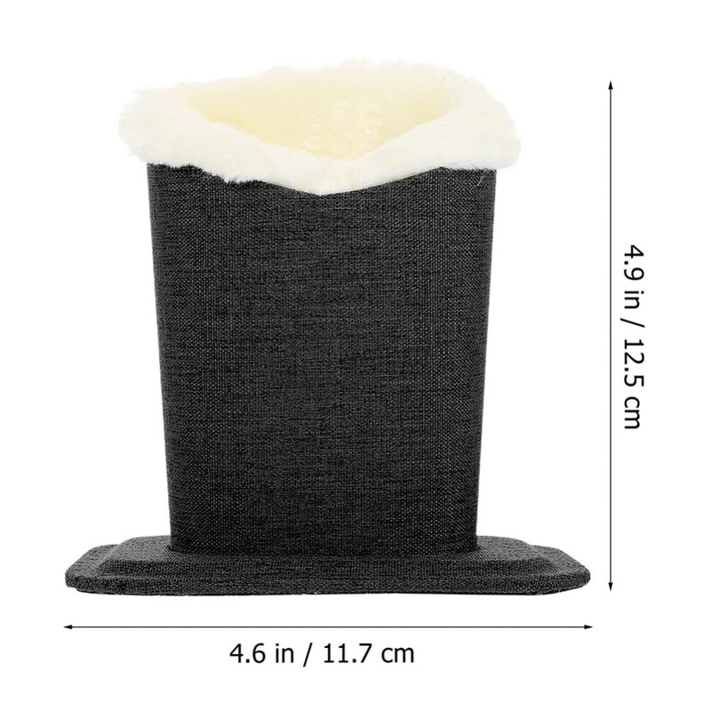 Operitacx 2 Pieces Plush Lined Glasses Holder Glasses Stand Case