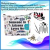 PXTIDY Arizona State Makeup Bag Long Distance Relationships Gift Someone