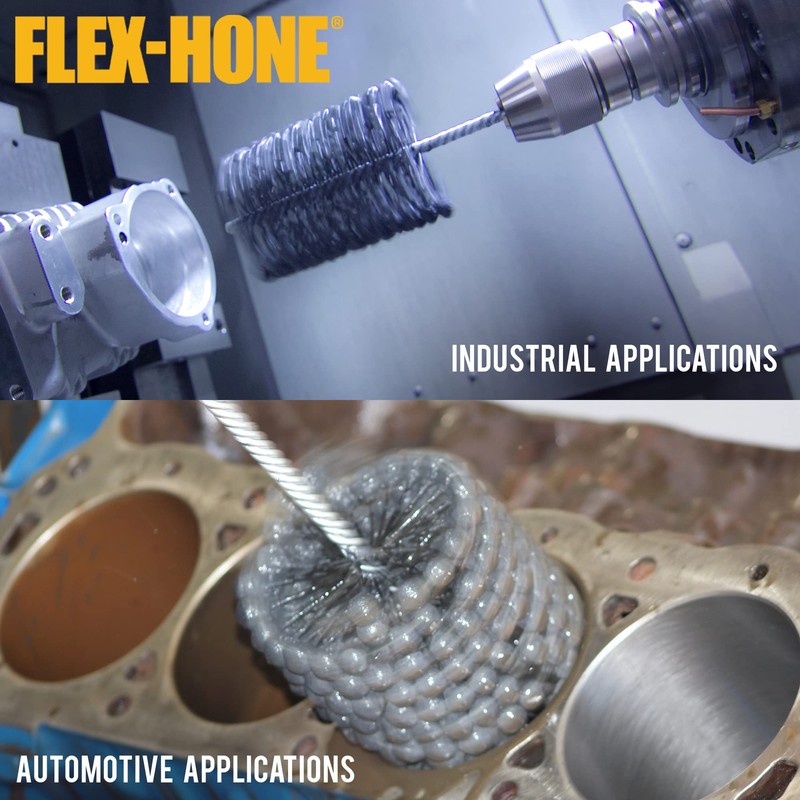 Brush Research GB41832 FLEX-HONE®, 4-1/8" (105mm) Diameter, 320 Grit, Silicon