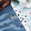 GORGECRAFT 200 Sets 4 Colours Eyelets and Eyelets 3 mm