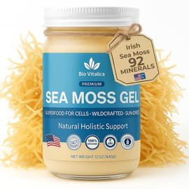 Sea Moss Gel - Irish Sea Moss Raw Gel | Organic Superfood for Immunity, Gut Health, Detox, Energy, Skin Glow  – Vegan Healthcare Dietary - Specification: 2 Pack