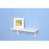 KGYY PS-1230WW KGY Gypsum Board Shelf Set, Plaster Shelf, White