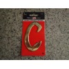 Hillman "C" 4 Inch Solid Brass House Mailbox Slot Letter
