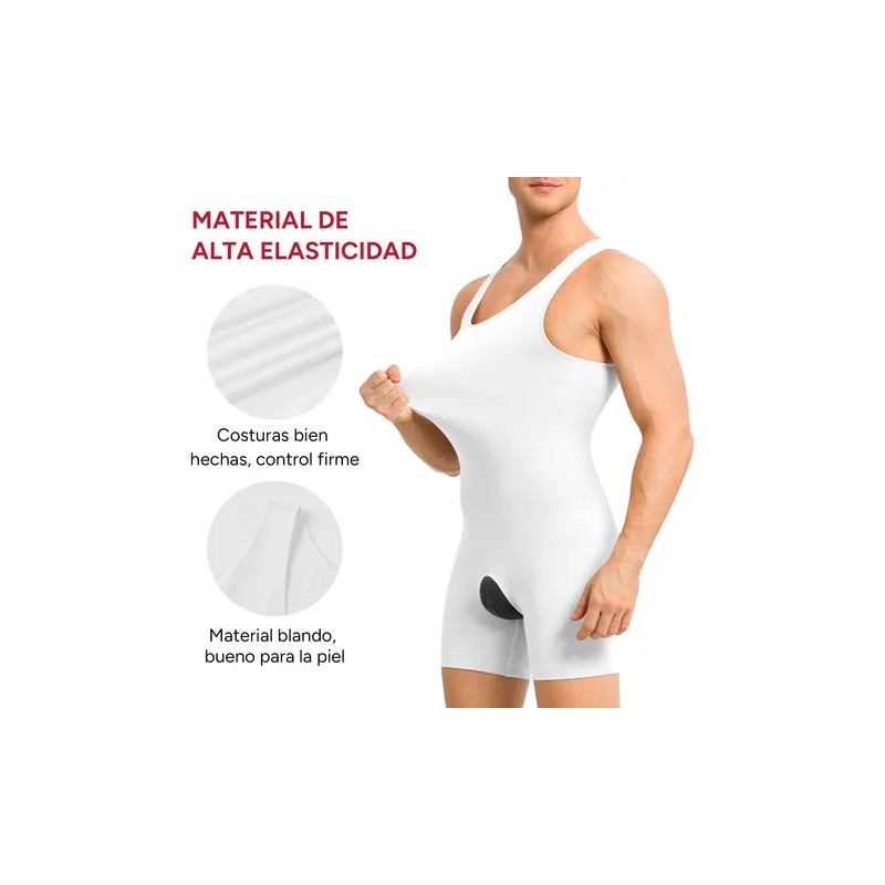 Nebility Body Moldeador Compresión Para Hombre Faja Completa