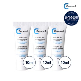 Imminent stock until January 27, consists of 3 Ceramol Cream 311 10ml / 임박재고27년 1월까지 세라몰 크림 311 10ml 3개 구성