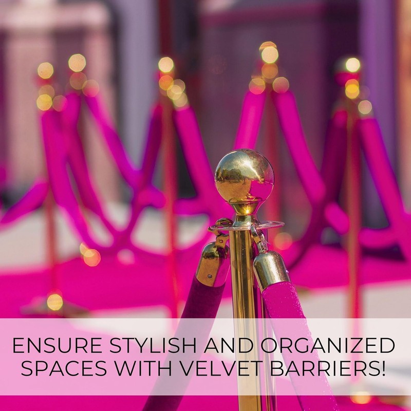 4 PСS Station Set for Parties - Pink Rope Stations