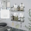 Shower Caddy Adhesive Replacement Stickers Hooks Adhesive Pack of 10
