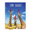 Cool Giraffe - Cute Kids Birthday Card with Envelope (Big
