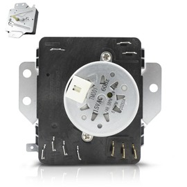 W10185992 Dryer Timer Compatible with Whirlpool Maytag KitchenAid Jenn-Air Amana Magic Chef Admira Norge Roper Sears and Kenmore Dryer Replacement for PD00023641 WPW10185992 162-602-1 AP6016542