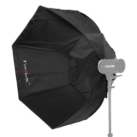 Fotodiox Pro 48" Octagon Softbox Plus Grid (Eggcrate) for Studio Strobe/Flash with Soft Diffuser and Dedicated Speedring, for Multiblitz Profilux Strobe Light, Soft Box, Speed Ring