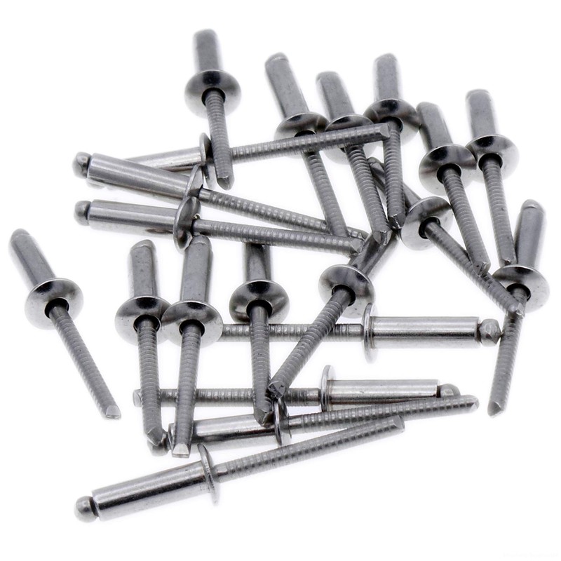 M3.2 (3.2mm x 6mm) Dome Blind Rivet - Stainless Steel