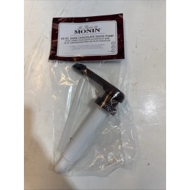 MONIN SAUCE PUMP SYRUP DARK CHOCOLATE 64 Oz