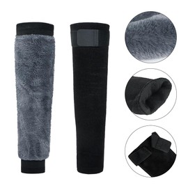 Men Women Thermal Knee Braces Thick Long Leg Warmers Cozy Warm Knee Pads Winter Leg Sleeves Knee Support Leggings Stockings Breathable Windproof Knee Warmers for Arthritis Tendonitis Ski Cycling Run